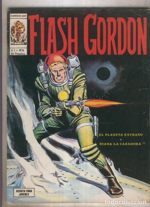 C&oacute;mics: FLASH GORDON Volumen 1 Numero 06 (numerado 4 en trasera) - VARIOS - Foto 1