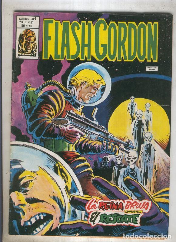 C&oacute;mics: FLASH GORDON Volumen 2 Numero 21 (numerado 1 en trasera) - VARIOS - Foto 1