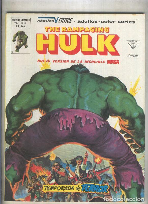 C&oacute;mics: The Rampaging Hulk numero 14 (numerado 1 en trasera) - Varios - Foto 1
