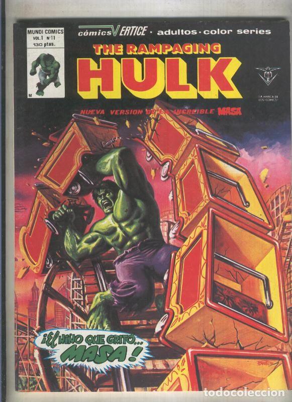 C&oacute;mics: The Rampaging Hulk numero 11 (numerado 2 en trasera) - Varios - Foto 1