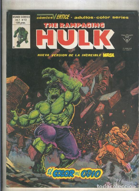 C&oacute;mics: The Rampaging Hulk numero 13 (numerado 1 en trasera) - Varios - Foto 1