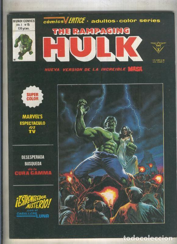 C&oacute;mics: The Rampaging Hulk numero 15 (numerado 2 en trasera) - Varios - Foto 1