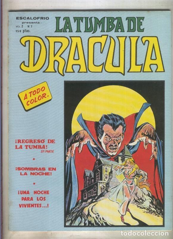 Comics: La Tumba de Dracula-Mundicomic: volumen 2 numero 7 (numerado 6 en trasera) - Varios