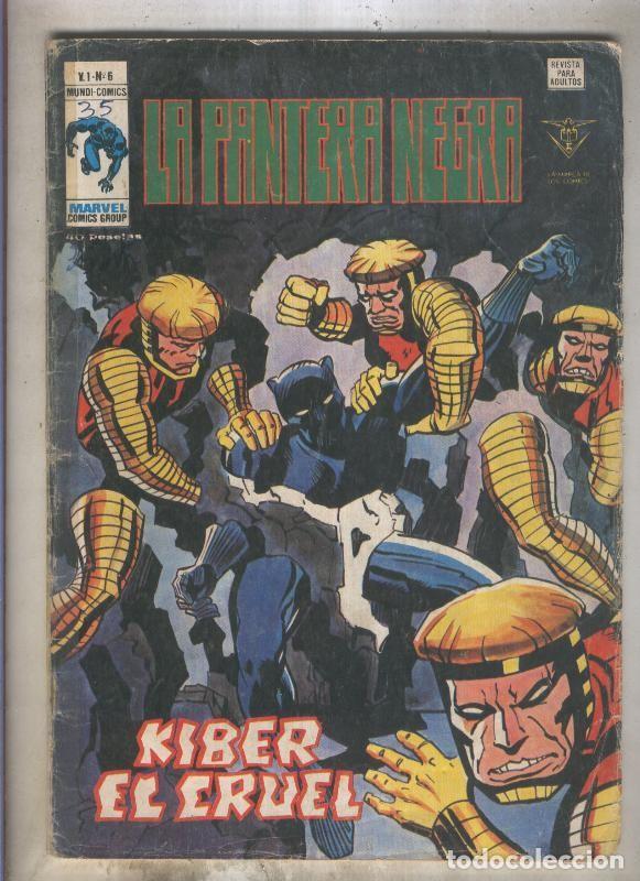 C&oacute;mics: La Pantera Negra numero 6 (numerado 3 en trasera) - Jack Kirby - Foto 1