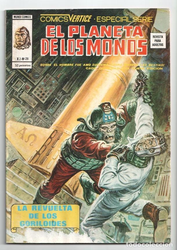 Comics: Relatos Salvajes: El Planeta de los Monos volumen 2 numero 28 (numerado 2 en trasera) - Varios