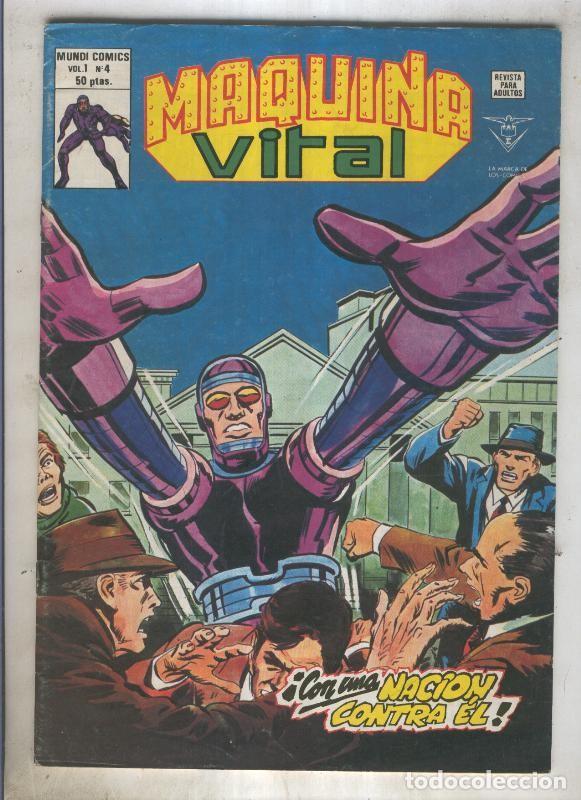 Fumetti: MAQUINA VITAL Mundicomic numero 04 - Jack Kirby