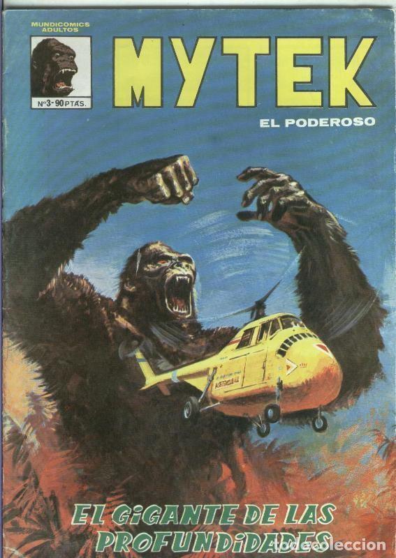 C&oacute;mics: Mytek el poderoso-Mundicomic: numero 3 (numerado 4 en trasera) - Varios - Foto 1