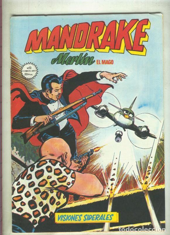 Comics: Mandrake el mago numero 13 (numerado 1 en trasera) - Lee Falk-Phil Davis