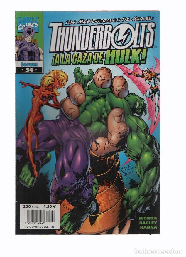 Comics: THUNDERBOLTS, Volumen 1, Numero 34: JUSTO EN EL BLANCO (Forum 2000) - Kurt Busiek