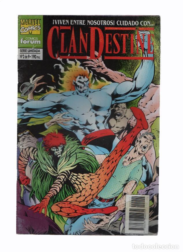 Fumetti: CLANDESTINE, Volumen 1, Numero 02 de 09: Parientes Lejanos (Forum 1995) - Alan Davis
