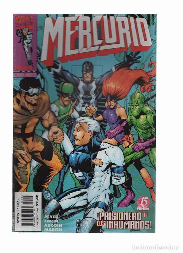 Comics: MERCURIO, Volumen 1, Numero 05: Ciudad de Locos (Forum 1998) - Tom Peyer