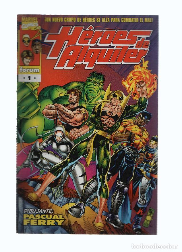 Comics: HEROES DE ALQUILER, Vol. 1, Numero 01: Heroes y Villanos (Forum 1998) - John Ostrander