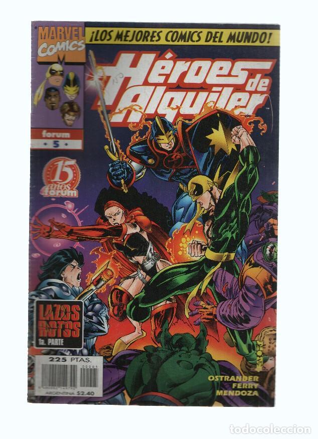 Fumetti: HEROES DE ALQUILER, Vol. 1, Numero 05: &iexcl;Hacia el Abismo! (Forum 1998) - John Ostrander