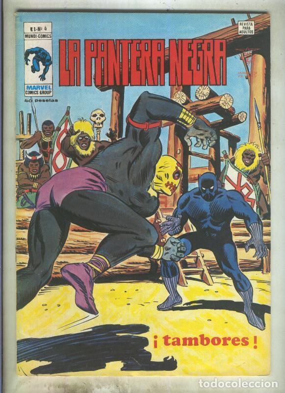 C&oacute;mics: La Pantera Negra numero 4 (numerado 1 en trasera) - Jack Kirby - Foto 1