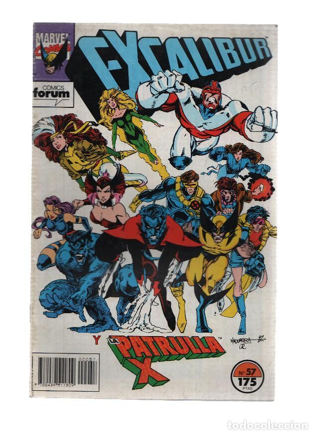 Comics: EXCALIBUR, Volumen 1, Numero 57: Por quien trollean las campanas (Forum 1989) - C.Claremont