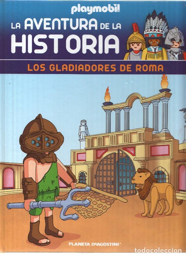 Comics: Playmobil: la aventura de la historia numero 09: Los Gladiadores de Roma (ES SOLO EL ALBUM) - Varios