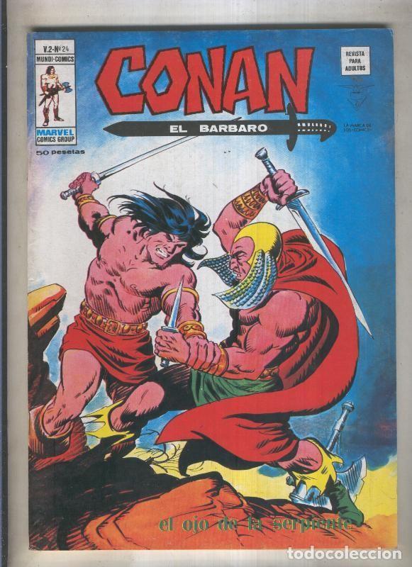 C&oacute;mics: Conan el Barbaro volumen 2 numero 24 - Varios - Foto 1
