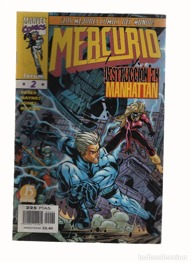 C&oacute;mics: MERCURIO, Volumen 1, Numero 02: Un mal dia para empezar una nueva vida (Forum 1998) - Tom Peyer