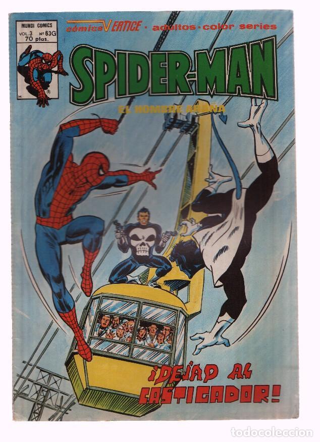 Comics: Super Heroes Mundi-Comics, Vol.3 Numero 63G: SPIDER-MAR, Dejad al Castigador (Vertice 1979) - Steven