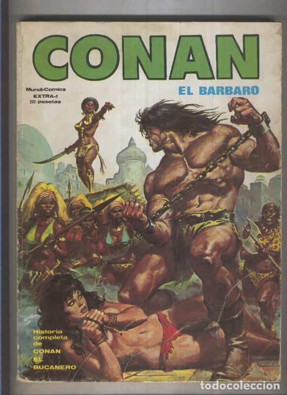 C&oacute;mics: Antologia del comic extra Conan el Bucanero (numerado 5 en trasera) - John Buscema-Roy Thomas - Foto 1