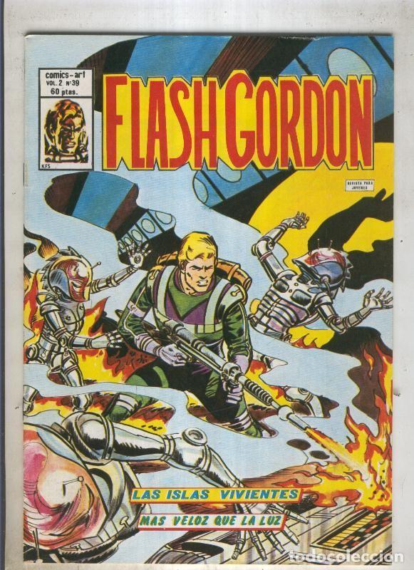 C&oacute;mics: FLASH GORDON Volumen 2 Numero 39 (numerado 2 en trasera) - VARIOS - Foto 1