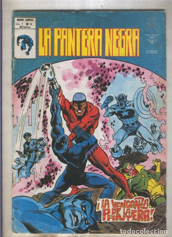 C&oacute;mics: La Pantera Negra numero 8 (numerado 2 en trasera) - Jack Kirby - Foto 1