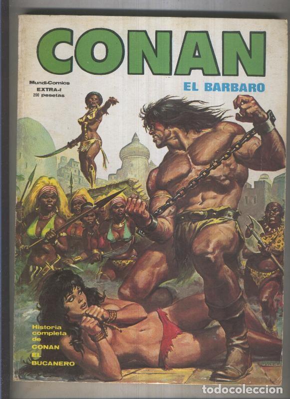 C&oacute;mics: Antologia del comic extra Conan el Bucanero (numerado 3 en trasera) - John Buscema-Roy Thomas - Foto 1