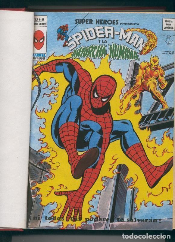 C&oacute;mics: tomo Vertice Superheroes (Spiderman)-Triple Accion-Selecciones Marvel - Varios
