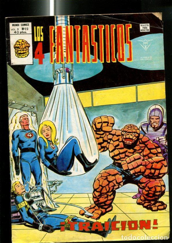 C&oacute;mics: Vertice: Los 4 Fantasticos volumen 3 numero 23: Traicion - varios