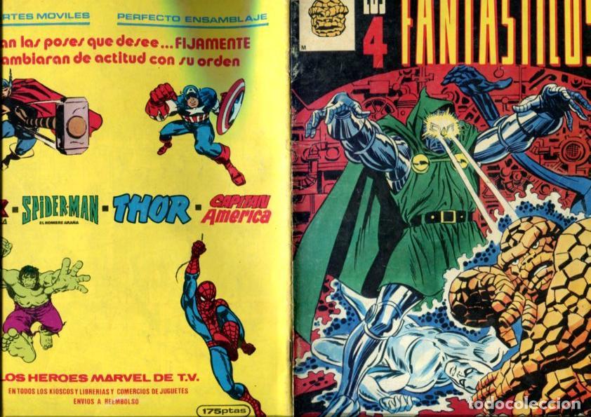 C&oacute;mics: Vertice: Los 4 Fantasticos volumen 3 numero 32: (numerado 5 en trasera) - varios