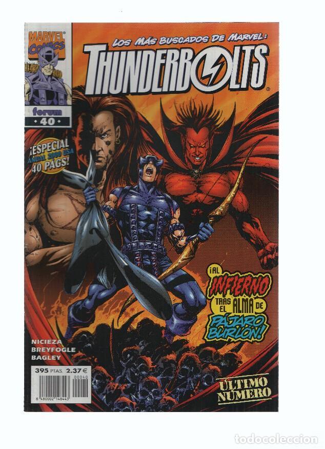 Fumetti: THUNDEERBOLTS, Volumen 1, Numero 40: Bajo la Superficie (Forum 2001) - Fabian Nicieza