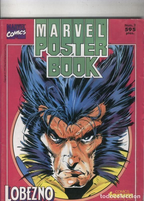 C&oacute;mics: Marvel Poster Book numero 2: Lobezno (numerado 2 en interior cubierta) - Varios - Foto 1