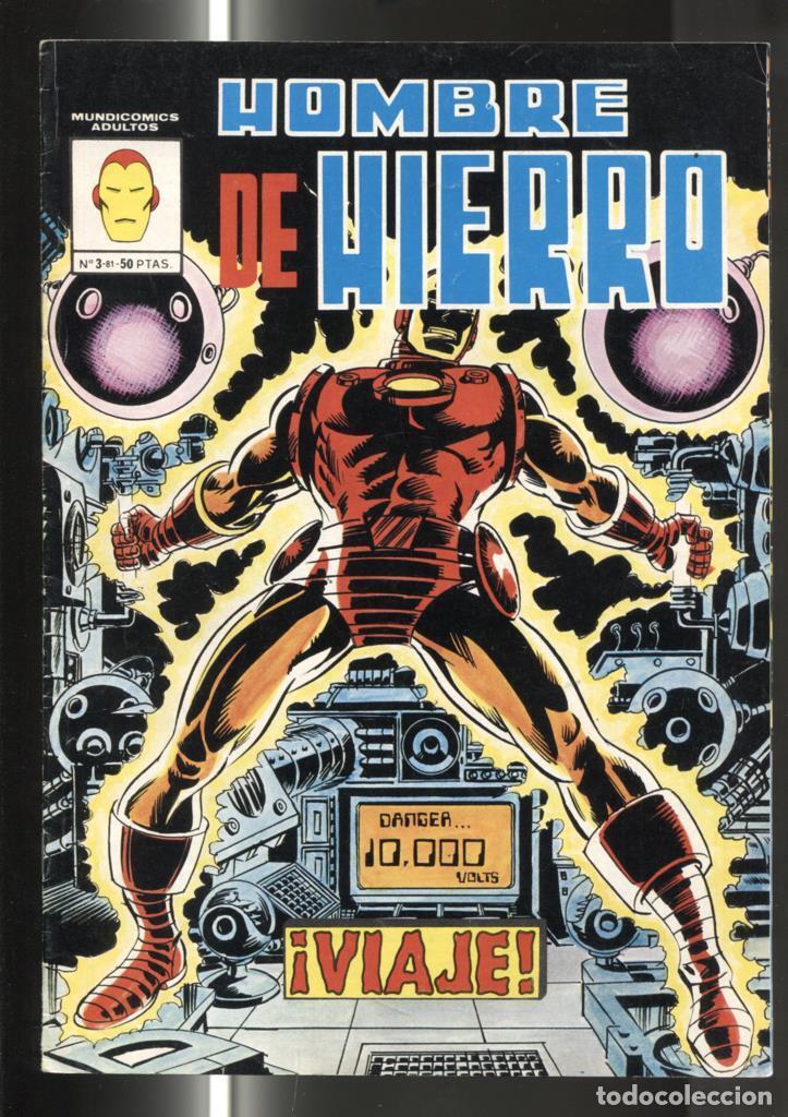 Comics: Mundicomics: Hombre de Hierro numero 3: viaje (numerado 2 en trasera) - varios