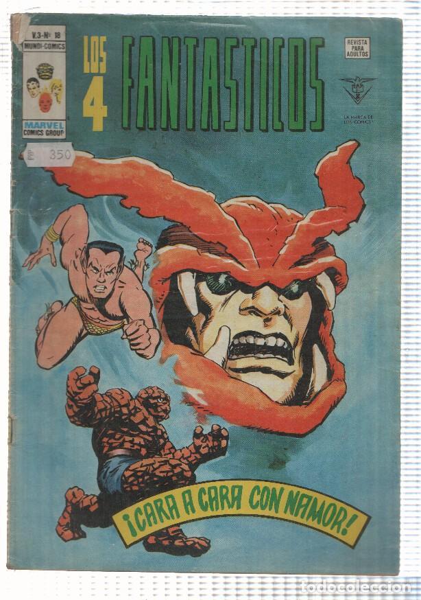 Comics: Mundicomics: Los 4 Fantasticos volumen 3 numero 18 - varios