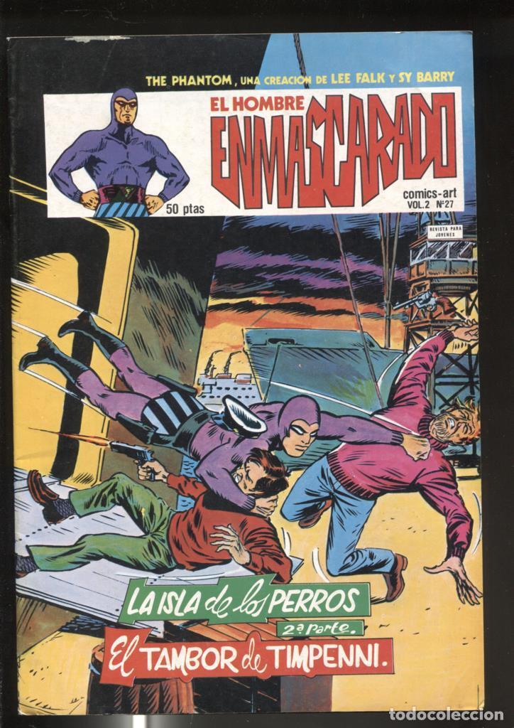 Comics: Vertice: El Hombre Enmascarado volumen 2 numero 27: La isla de los perros 2&ordf; parte - varios