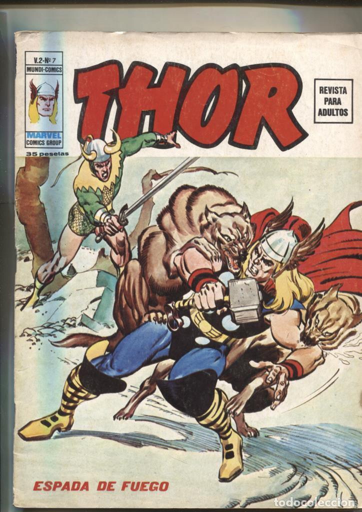 Comics: Vertice: Thor volumen 2 numero 07: Espada de fuego - varios