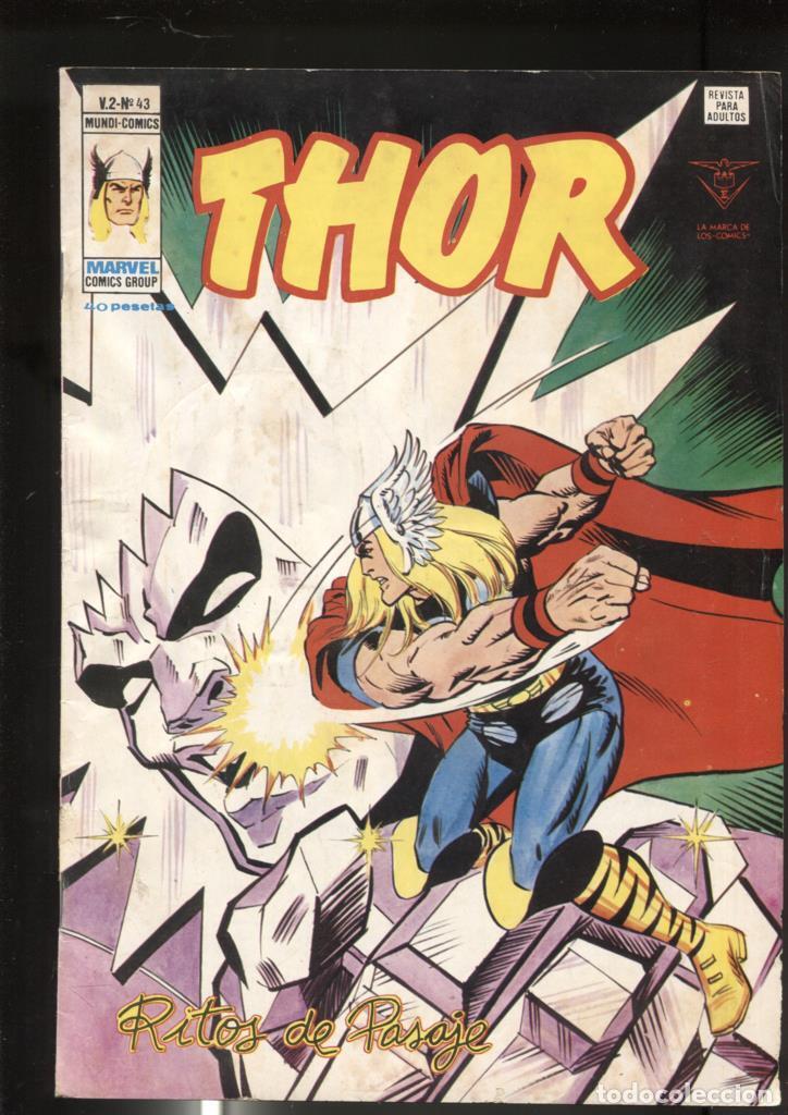 C&oacute;mics: Vertice: Thor volumen 2 numero 43: (numerado 2 en trasera) - varios - Foto 1