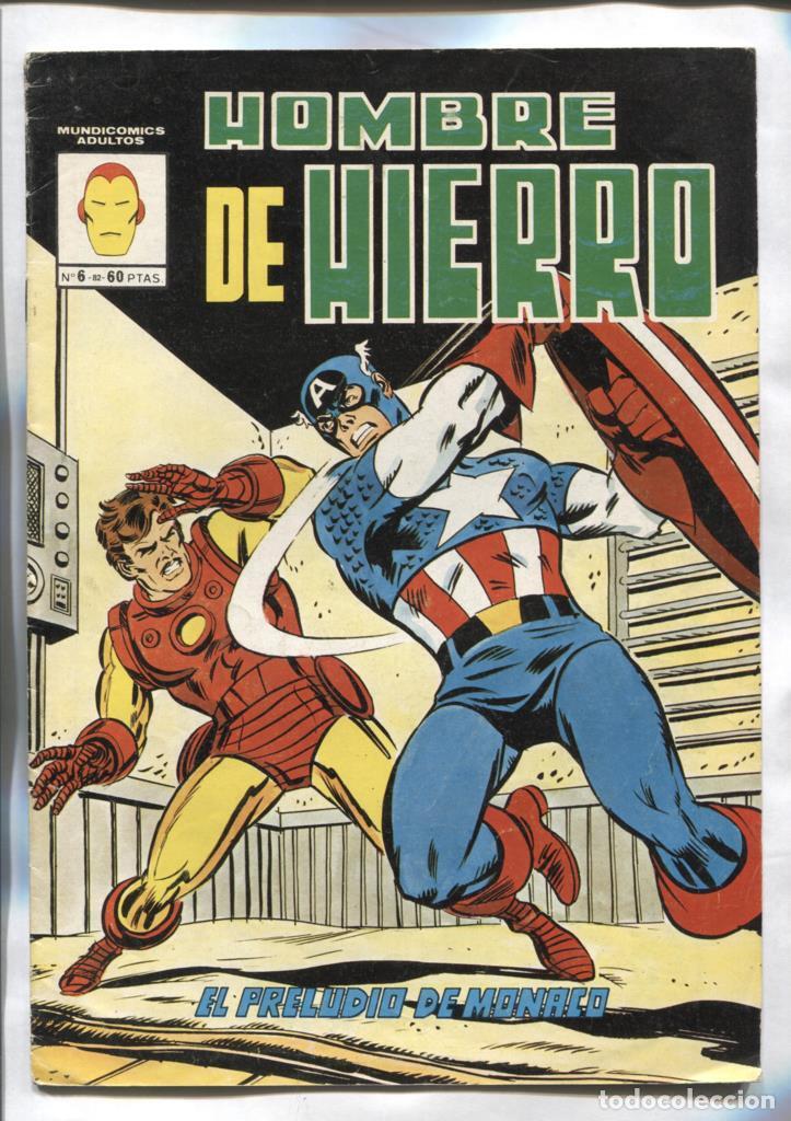 Fumetti: Mundicomics: Hombre de Hierro numero 6: El preludio de Monaco (numerado 1 en trasera) - varios