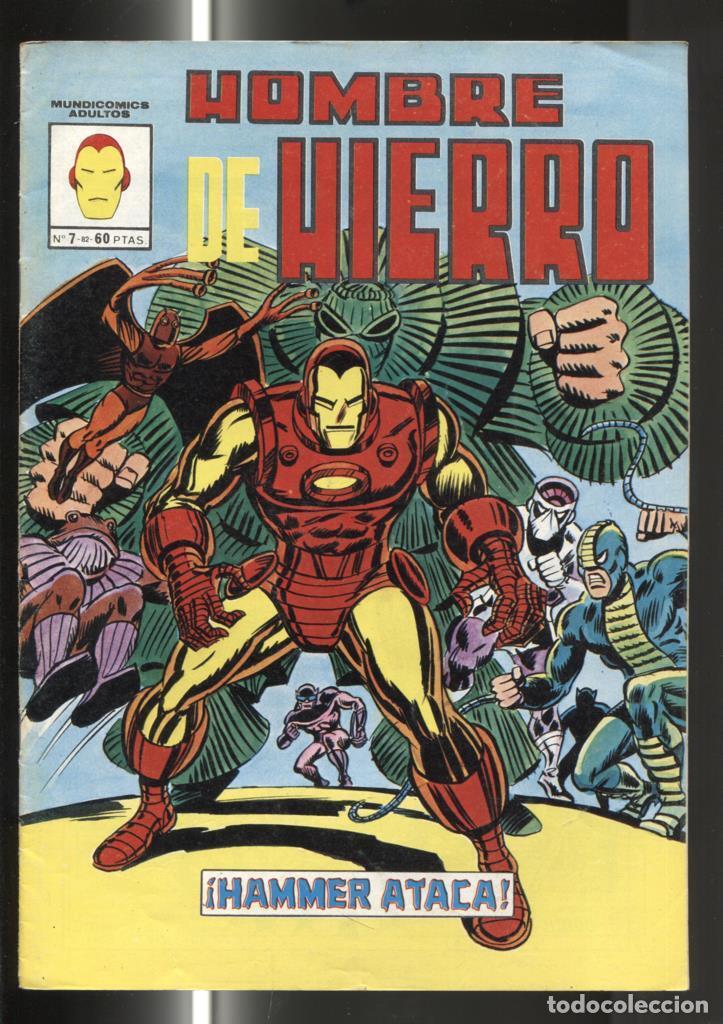 Comics: Mundicomics: Hombre de Hierro numero 7: Hammer ataca (numerado 2 en trasera) - varios