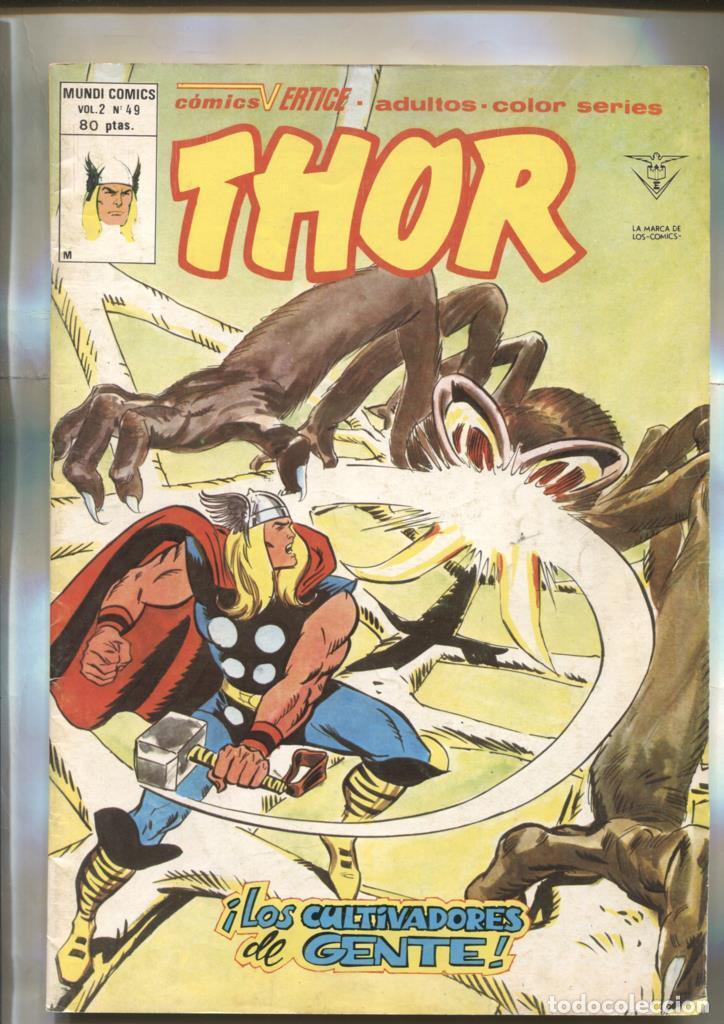 C&oacute;mics: Vertice: Thor volumen 2 numero 49: (numerado 1 en trasera) - varios - Foto 1