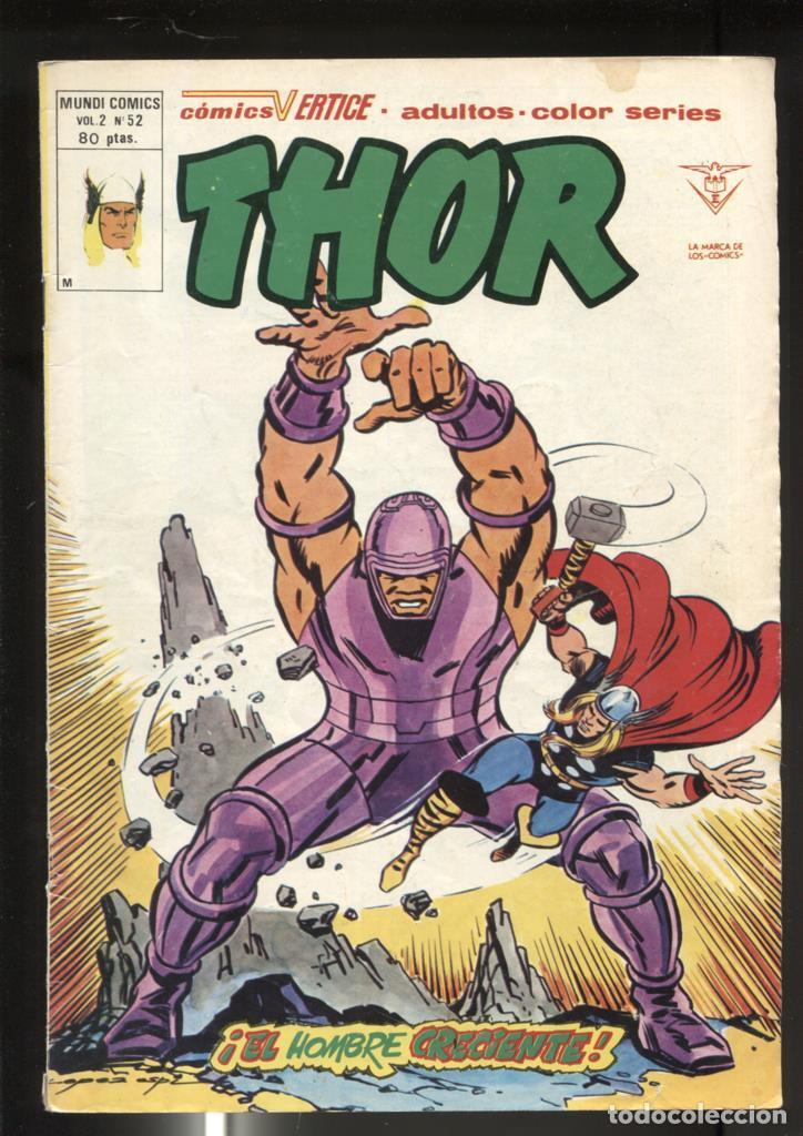 C&oacute;mics: Vertice: Thor volumen 2 numero 52: (numerado 2 en trasera) - varios - Foto 1