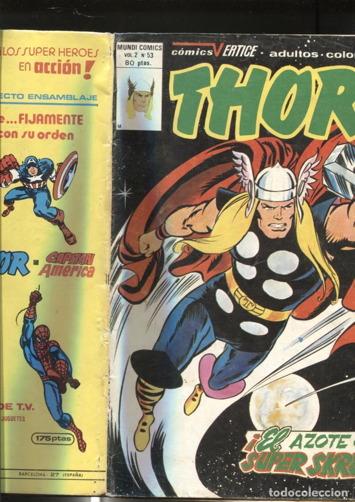 C&oacute;mics: Vertice: Thor volumen 2 numero 53: (numerado 4 en trasera) - varios - Foto 1
