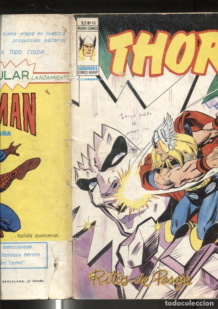C&oacute;mics: Vertice: Thor volumen 2 numero 43: (numerado 4 en trasera) - varios - Foto 1
