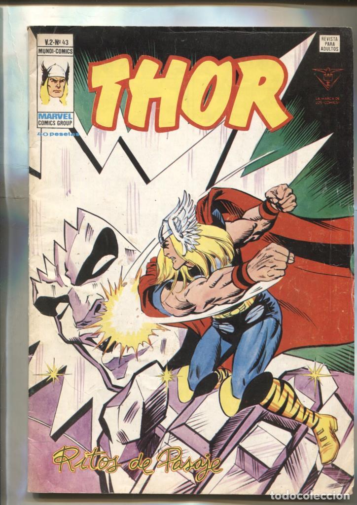 C&oacute;mics: Vertice: Thor volumen 2 numero 43: (numerado 1 en trasera) - varios - Foto 1