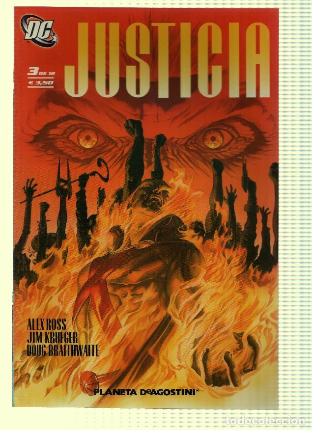 C&oacute;mics: JUSTICIA, Volumen 1: Numero 03 de 12 (Planeta 2007) - Jim Krueger y Alex Ross