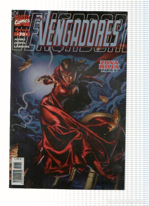 Comics : LOS VENGADORES, Volumen 3, Numero 70: Zona Roja 6 (Forum 2003) - Geoff Johns