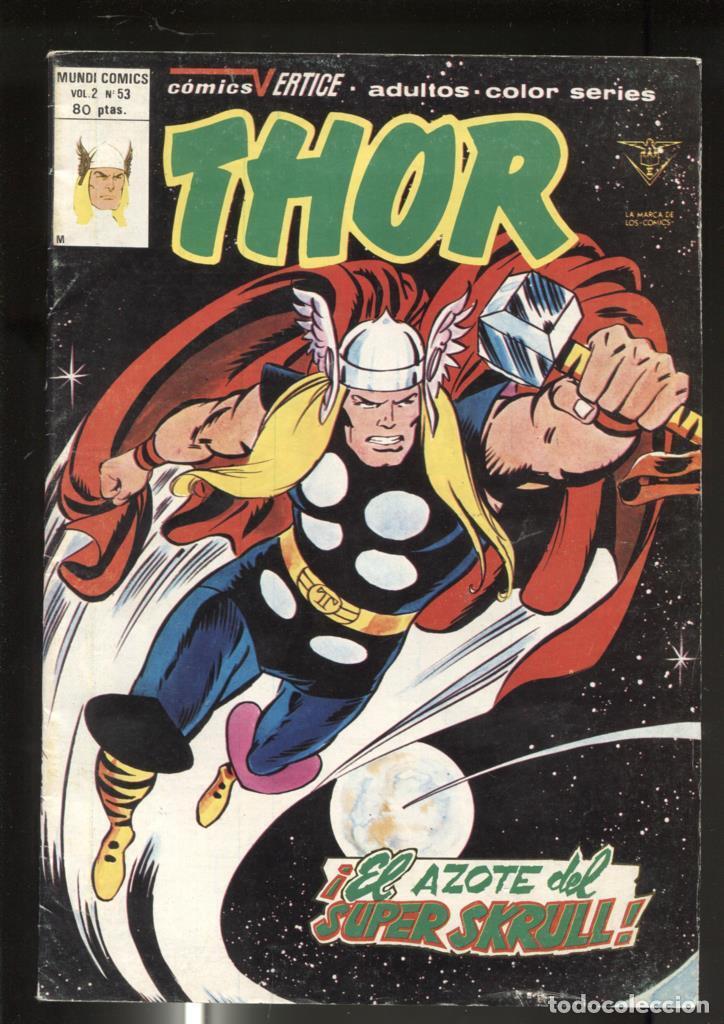 C&oacute;mics: Vertice: Thor volumen 2 numero 53: (numerado 3 en trasera) - varios - Foto 1