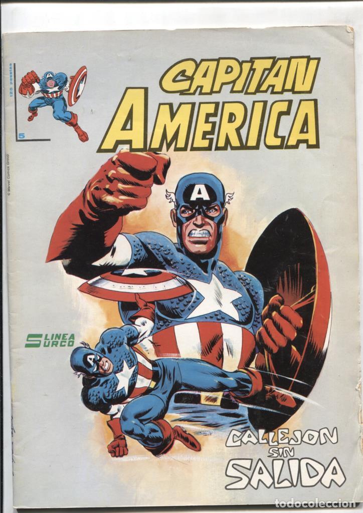 C&oacute;mics: Surco: Capitan America numero 5 (numerado 2 en trasera) - Varios - Foto 1