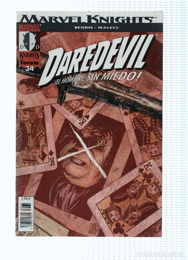 C&oacute;mics: Marvel Knights: DAREDEVIL: Numero 34 (Forum 2002) - Brian Michael Bendis - Foto 1