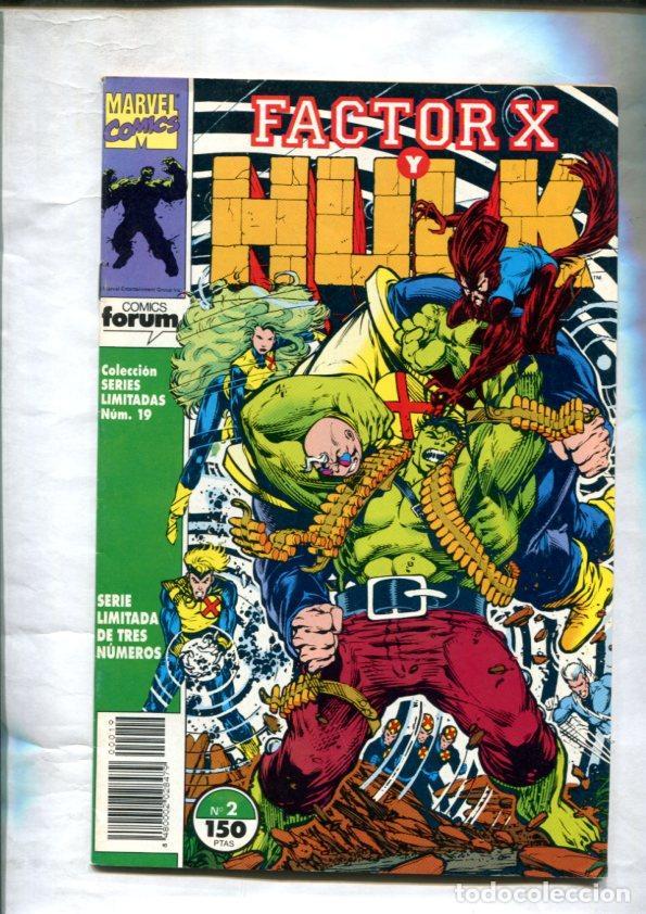 C&oacute;mics: Series Limitadas numero 19: Factor X y Hulk numero 2: X-Calada - Varios - Foto 1